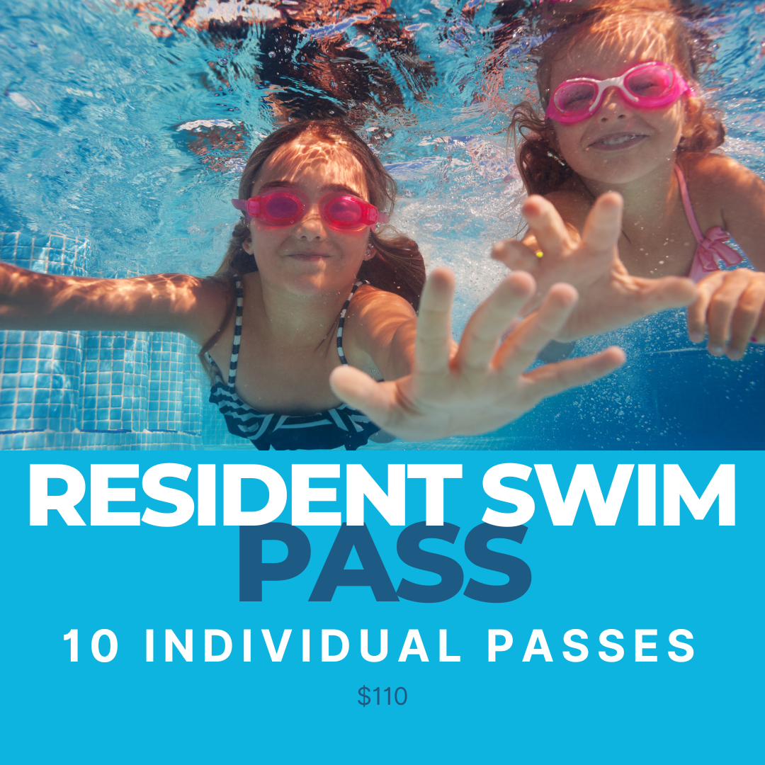 10 Individual (Age 13-54) Swim Passes